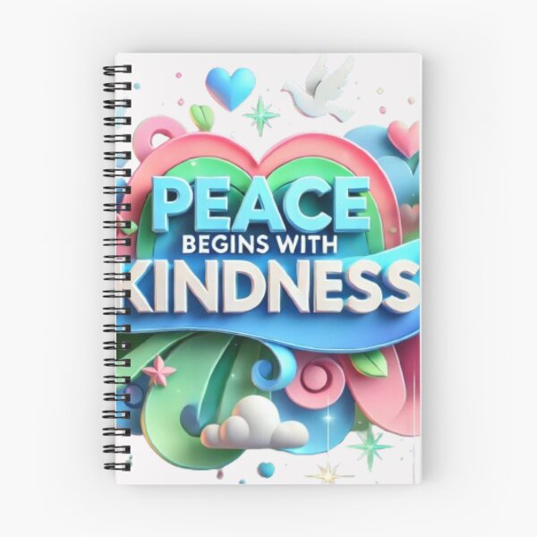 Item preview, Peace Begins with Kindness designed and sold by WildVista.