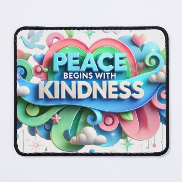 Item preview, Peace Begins with Kindness designed and sold by WildVista.