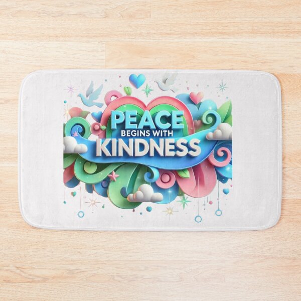 Item preview, Peace Begins with Kindness designed and sold by WildVista.
