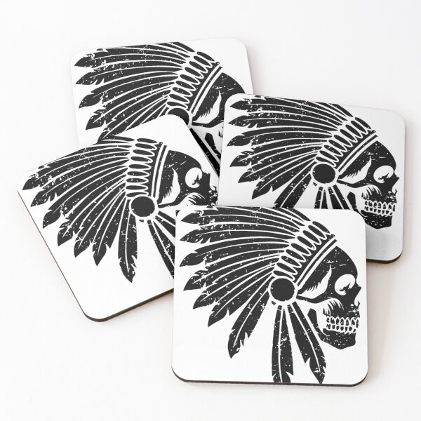 Item preview,  Indian Skull Indian Tribal Skull designed and sold by MaryRodriguez9.