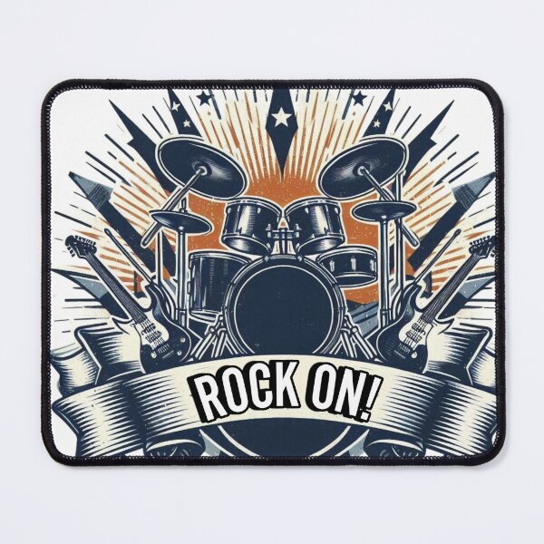 Item preview, Rock and Roll Tshirt designed and sold by RetroDig.