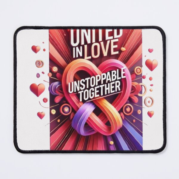 Item preview, United in Love, Unstoppable Together designed and sold by WildVista.