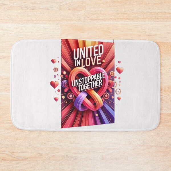 Item preview, United in Love, Unstoppable Together designed and sold by WildVista.