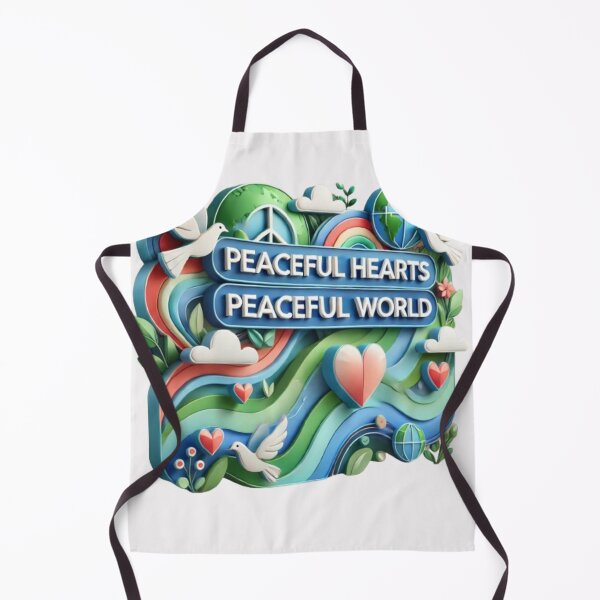 Item preview, Peaceful Hearts, Peaceful World designed and sold by WildVista.