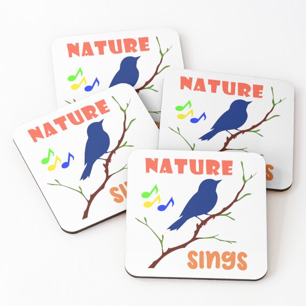 Item preview, Nature Sings - Bird on Branch  designed and sold by ThreeftlyPicks.