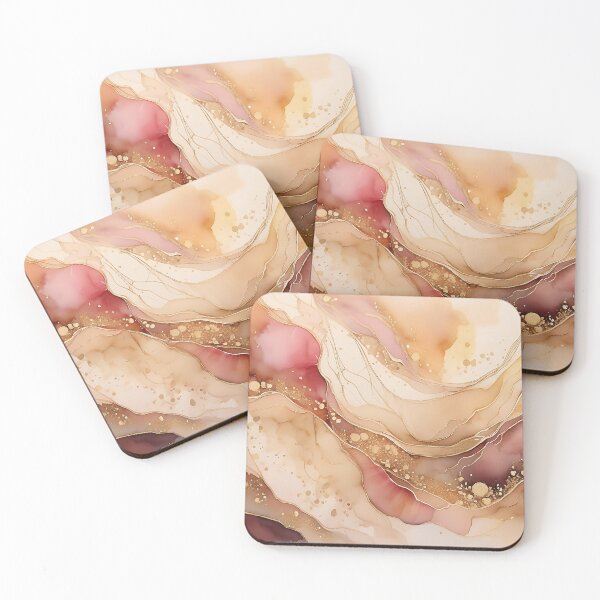 Item preview, Golden Blush Agate designed and sold by Vivien la Muse.