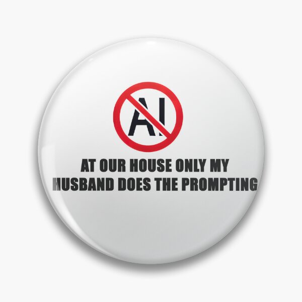 Item preview, Only my husband does the prompting designed and sold by DesignsByJensen.