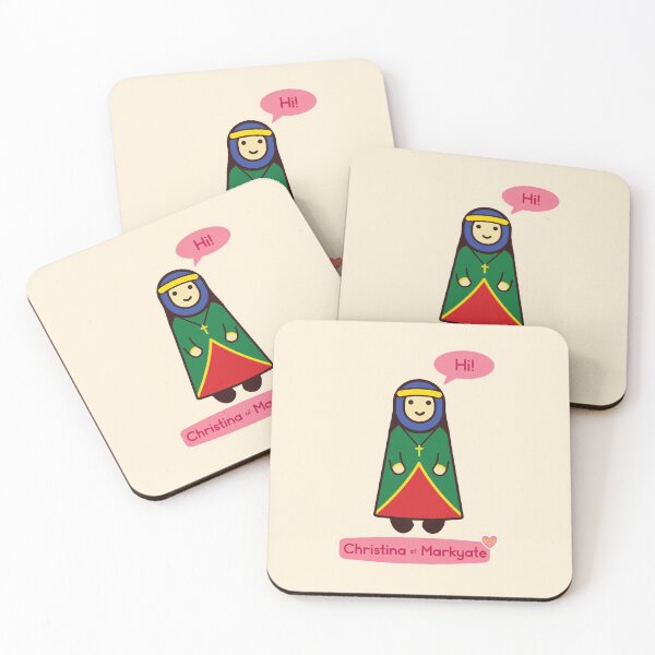 Item preview, Hermit Friends: Christina of Markyate designed and sold by Venturesome Victrix.