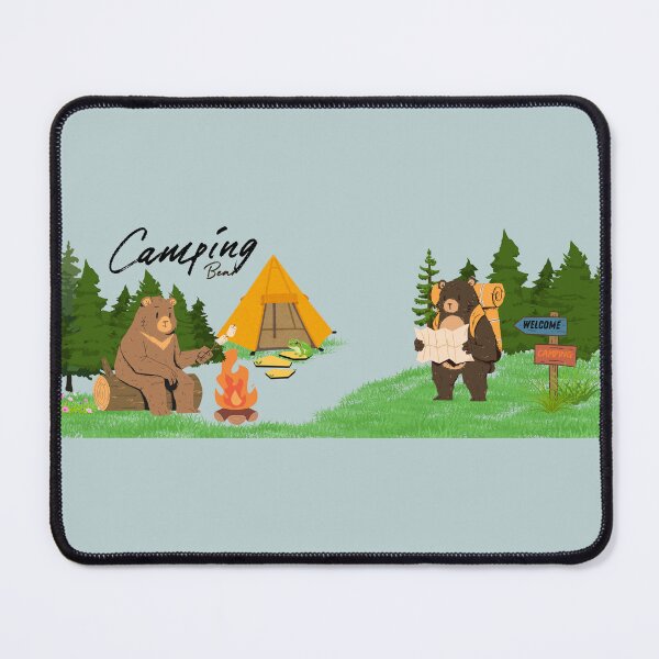 Item preview, Camping Bear Advanture  designed and sold by FahDigitalArt.