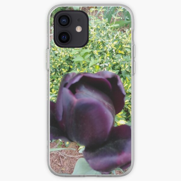 Dark flower, #Dark, #Flower, #DarkFlower  iPhone Soft Case