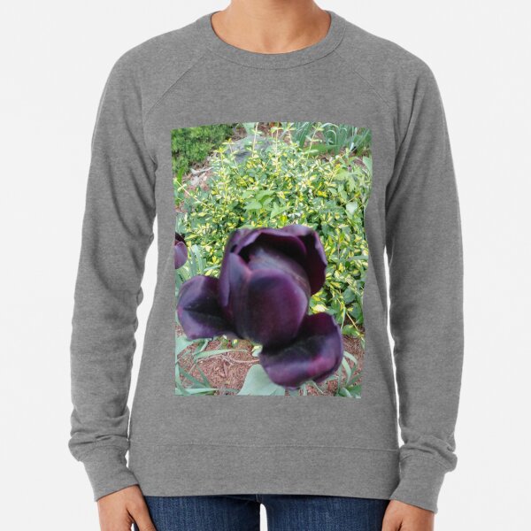 Dark flower, #Dark, #Flower, #DarkFlower  Lightweight Sweatshirt