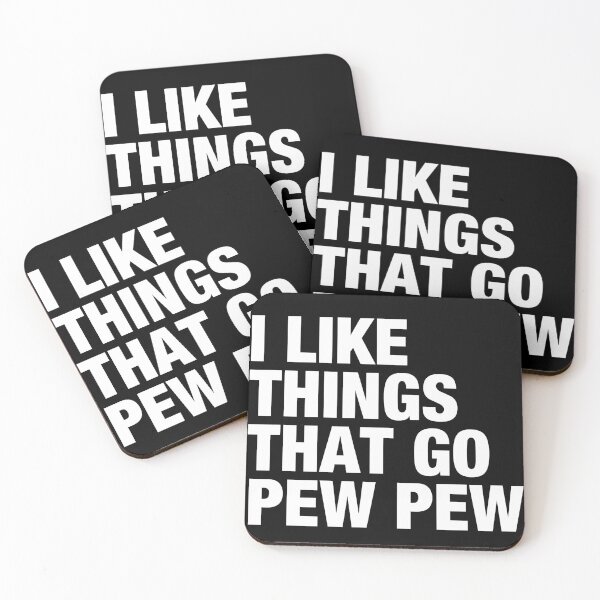 Item preview, I like Things that Go Pew Pew - Gun Enthusiast designed and sold by viunziameriza.