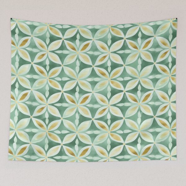 Item preview, Geometric Abstract Modern Art Pattern designed and sold by put1mali19.