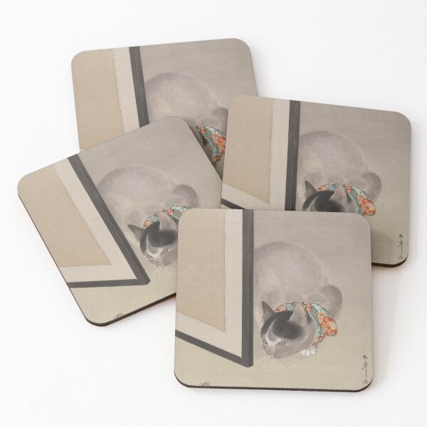 Item preview, Cat Watching a Spider, 1888 designed and sold by unsung.art [].