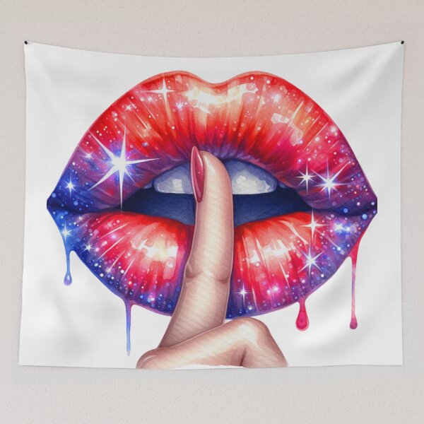 Item preview, Lips shh designed and sold by Dawidsz79.