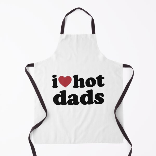 Item preview, I LOVE HOT DADS. BLACK DESIGN designed and sold by Rejiboustarts.