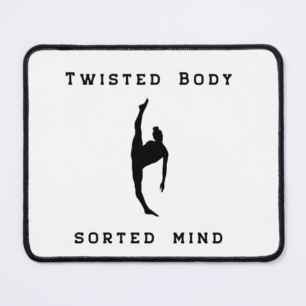 Item preview, Twisted Body, Sorted Mind Yoga/ Gymnastics Design designed and sold by Ila Mandlik.