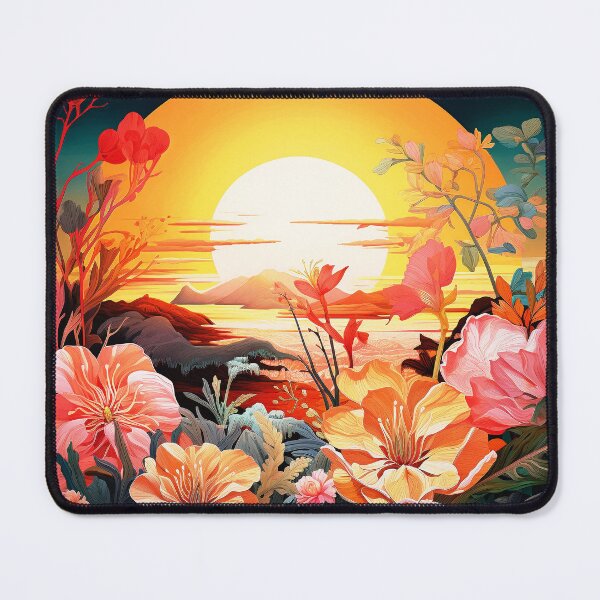 Item preview, Botanical Flowers and Sunset designed and sold by fotofeast.