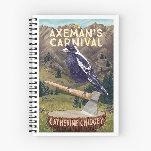 Item preview, The Axeman's Carnival cover 2 designed and sold by TamaMagpie.