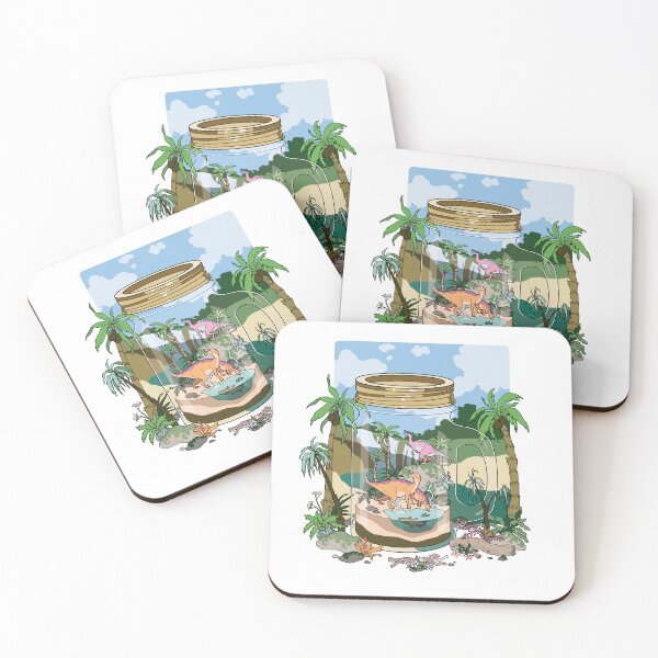 Item preview, Dino Terrarium - Tropical Biome designed and sold by evekajander.
