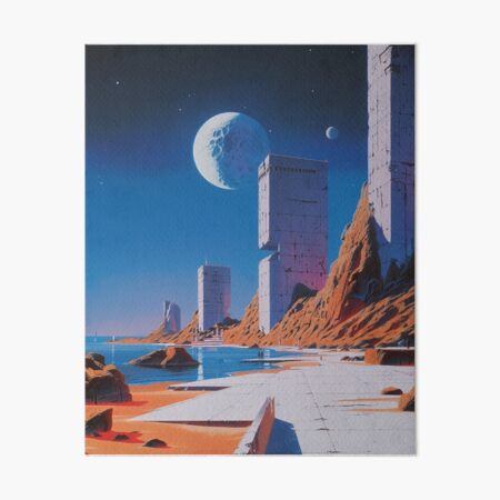 Item preview, Synthwave Spacescape 01 designed and sold by PretendAperture.