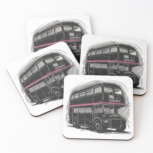 Item preview, Hand-drawn London Bus designed and sold by Globalcitytees.