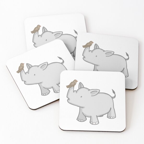 Item preview, Surprised Little Rhino designed and sold by 1Hope1Faith.