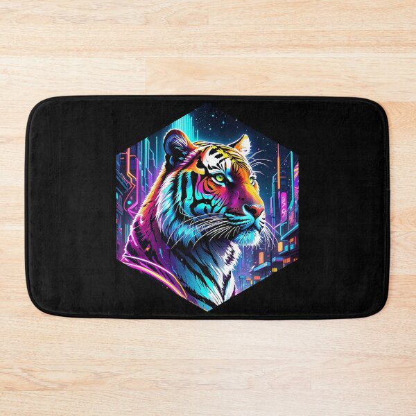 Item preview, Neon Galaxy Tiger designed and sold by AbsoluteA.