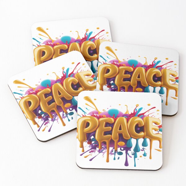Item preview, Peaceful Splash Art Apparel designed and sold by ShamyStylish.