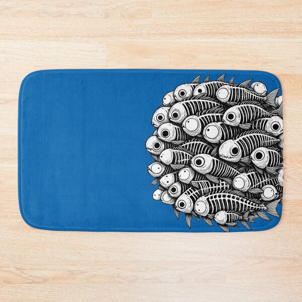 Item preview, School of Bones: Artsy Fish designed and sold by Andy-Many-Ideas.