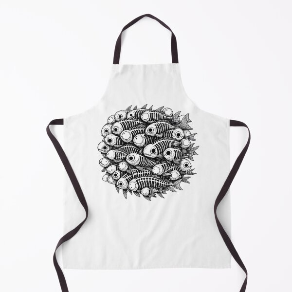 Item preview, School of Bones: Artsy Fish designed and sold by Andy-Many-Ideas.