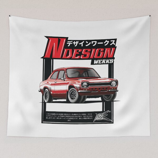 Item preview, ford escort mk1 red designed and sold by NaquashM.