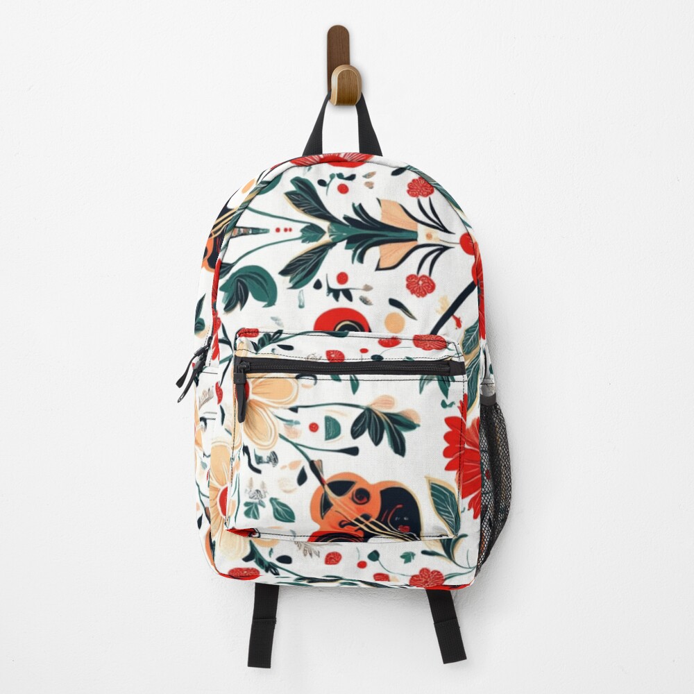 Item preview, Backpack designed and sold by patternshoprad.