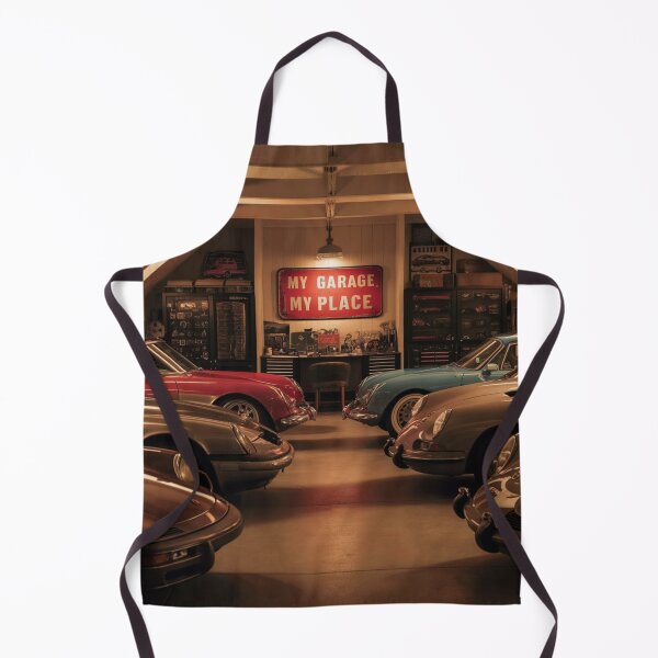 Item preview, Garage My Place: Car Lover's Sanctuary designed and sold by RabbitDesign777.