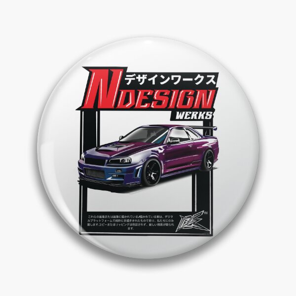 Item preview,  skyline gtr r34 midnight purple  designed and sold by NaquashM.