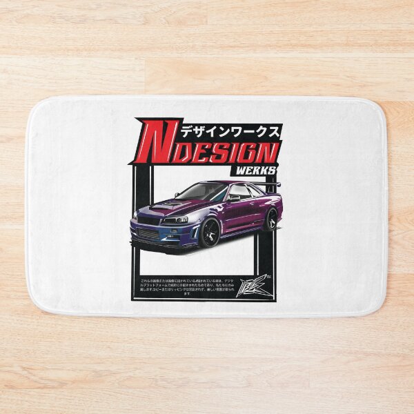 Item preview,  skyline gtr r34 midnight purple  designed and sold by NaquashM.