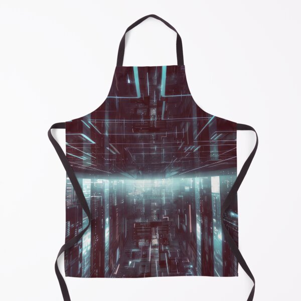 Item preview, Dark Hours | Cyberpunk Futuristic Tee | Techno Dystopian Graphic Count To Collapse designed and sold by MyxDes.