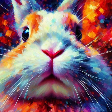 Artwork thumbnail, Bold Rabbit by Charlie-Designs