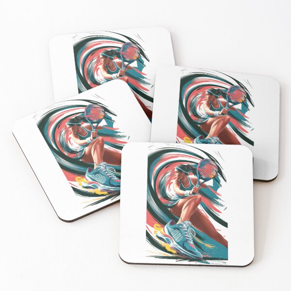 Item preview, Padel Tennis ipad art designed and sold by tee-blah-blah.
