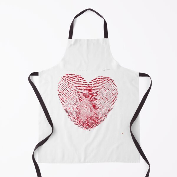 Item preview, heart shaped fingerprint designed and sold by IPRINTUA.