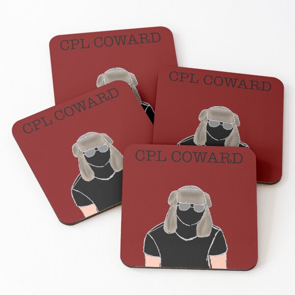 Item preview, Cpl Coward Sticker designed and sold by ThornCreates.