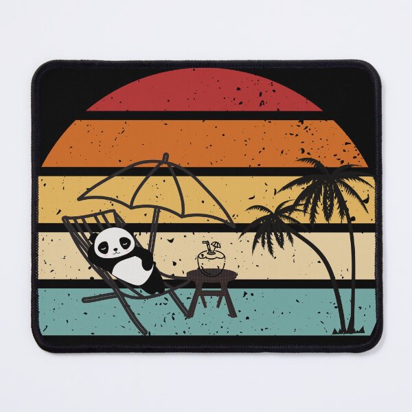 Item preview, Beach Panda Enjoying Holidays designed and sold by Annjayy.