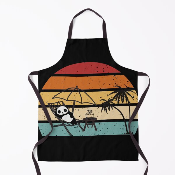 Item preview, Beach Panda Enjoying Holidays designed and sold by Annjayy.