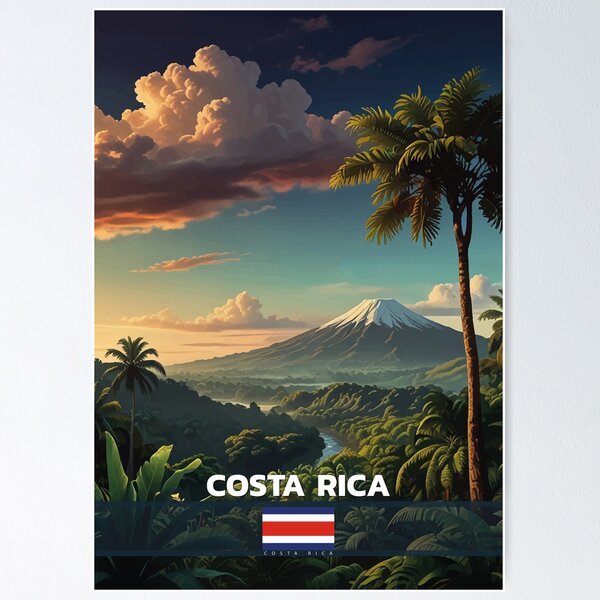 Item preview, Costa Rica Travel  designed and sold by Thistle-TShop.
