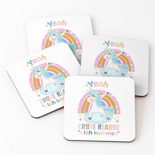 Item preview, School enrollment beginning of school unicorn schoolchild 2024 first grade school designed and sold by Sandra Brezina.