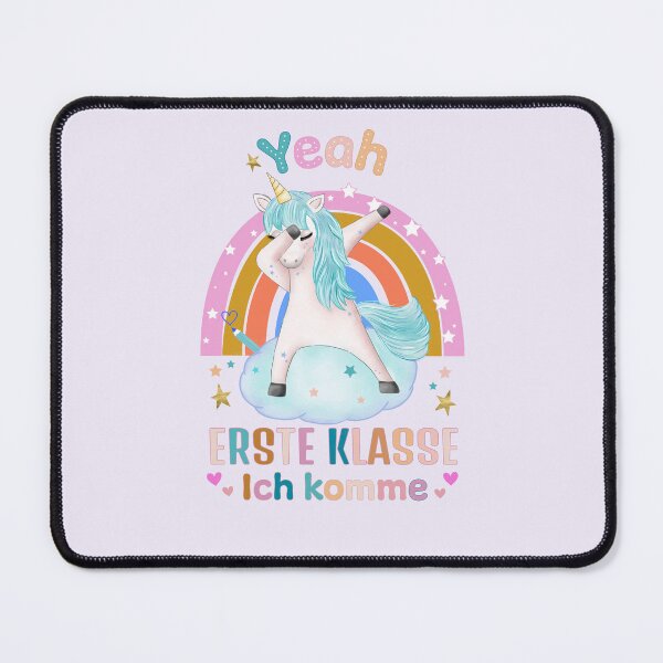 Item preview, School enrollment beginning of school unicorn schoolchild 2024 first grade school designed and sold by Sandra Brezina.