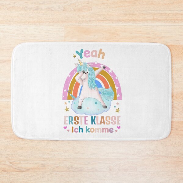 Item preview, School enrollment beginning of school unicorn schoolchild 2024 first grade school designed and sold by Sandra Brezina.
