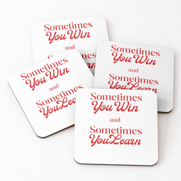 Item preview, Sometimes you win sometimes you learn designed and sold by ZAIDANS.