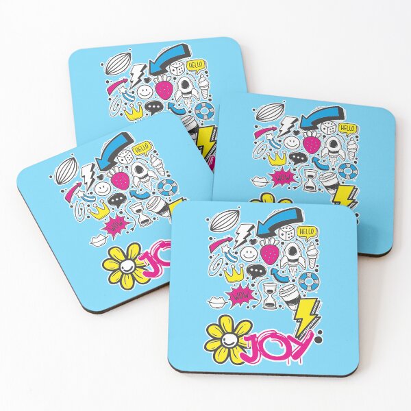 Item preview, funny doodle with cartoons designed and sold by Mauswohn.