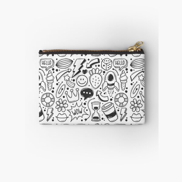 Item preview, funny doodle with cartoons designed and sold by Mauswohn.